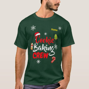 Christmas Cookie Baking Crew T-Shirt
