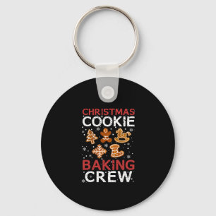 Christmas Cookie Baking Crew Xmas Cookie Exchange Key Ring