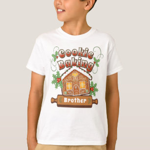 Christmas Cookie Baking Gingerbread House - T-Shirt