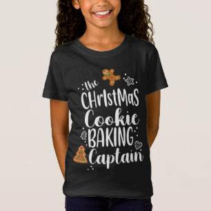 Christmas Cookie Baking Team Captain Crew Cute Gin T-Shirt