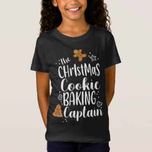 Christmas Cookie Baking Team Captain Crew Cute Gin T-Shirt