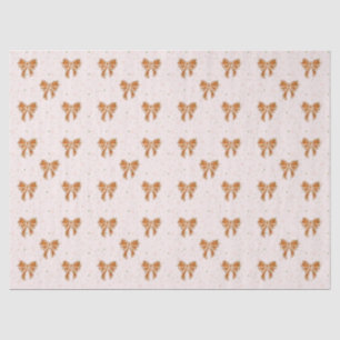 Christmas Cookie Bows Tissue Paper