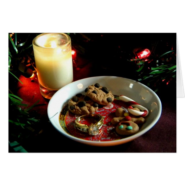 Christmas Cookie Candle (Front Horizontal)