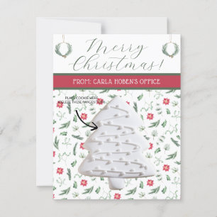 Christmas Cookie Cards, Personalised Gifting Cards