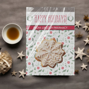 Christmas Cookie Cards, Personalised Gifting Cards