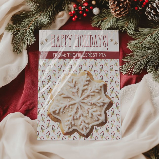 Christmas Cookie Cards, Personalised Gifting Cards (Creator Uploaded)