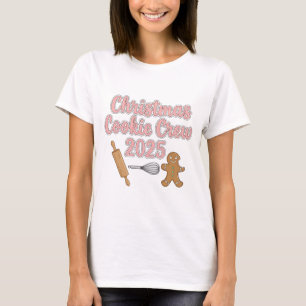Christmas Cookie Crew 2025 T-Shirt