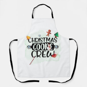 Christmas Cookie Crew Apron