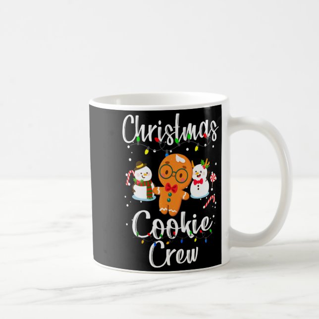 Christmas Cookie Crew Baking Team New Xmas Bakers  Coffee Mug (Right)