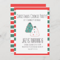 Christmas Cookie Decorating Baking Birthday Party