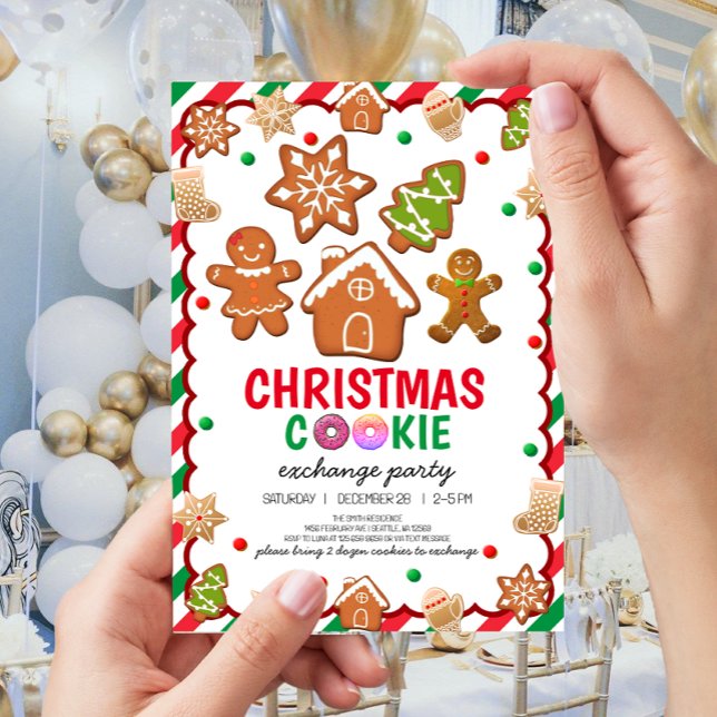 Christmas Cookie Decorating Party Invitation (Creator Uploaded)