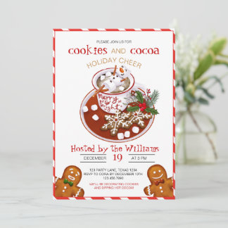 Christmas Cookie Decorating Party Invitation
