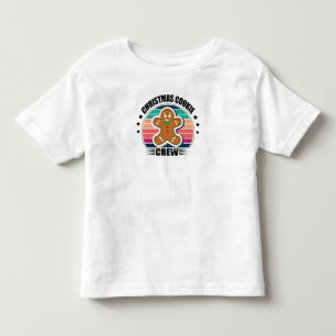 Christmas Cookie Eating Crew Matching Family Toddler T-Shirt