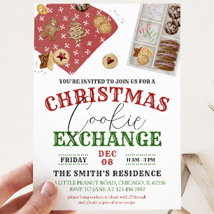 Christmas Cookie Exchange Invitation