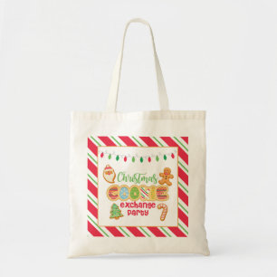 Christmas Cookie Exchange Party Tote Bag