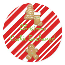 Christmas Cookie Exchange Sticker