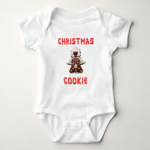 CHRISTMAS COOKIE Funny Baby Jersey Bodysuit