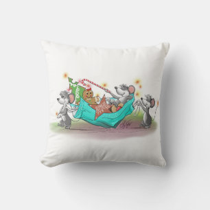 Christmas Cookie Heist Cushion