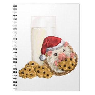 Christmas Cookie Hog Notebook