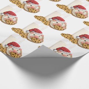 Christmas Cookie Hog Wrapping Paper