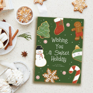 Christmas Cookie Holiday Greeting Card
