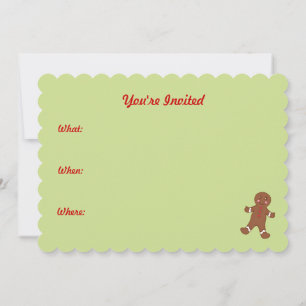 Christmas Cookie Invitations