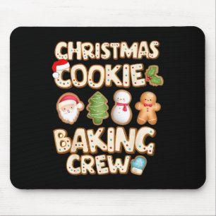 Christmas Cookie King Crew Family Christmas King C Mouse Mat