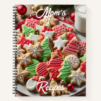 Christmas Cookie Recipe Notebook