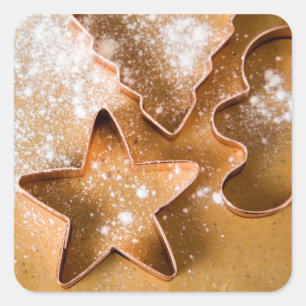 Christmas cookie sticker