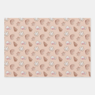 Christmas Cookie Swap Exchange  Wrapping Paper Sheet