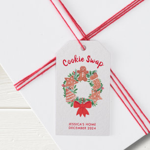 Christmas Cookie Swap Gift Tags