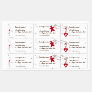 Christmas Cookie Swap Party Thank You