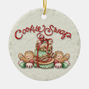 Christmas Cookie Swap - SRF Ceramic Tree Decoration