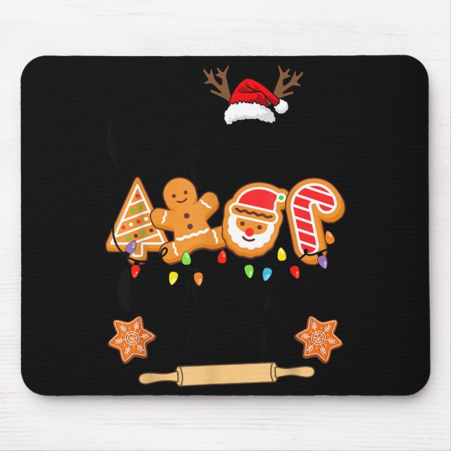 Christmas Cookie Tester Family Baking Team Cookie  Mouse Mat (Front)