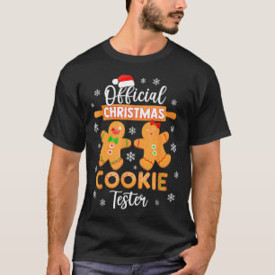 Christmas Cookie Tester Taster Baking Crew Toddle T-Shirt