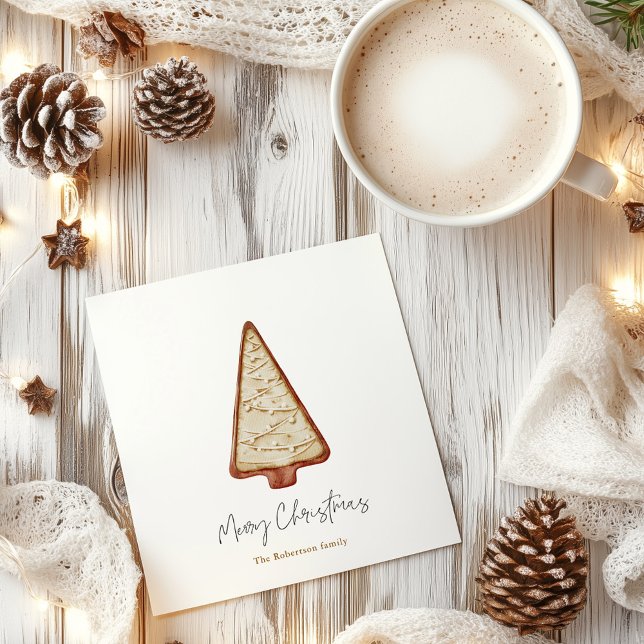 Christmas Cookie Tree Holiday Card (Creator Uploaded)