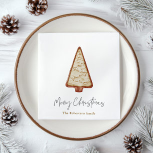 Christmas Cookie Tree Napkin