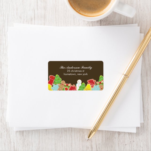 Christmas Cookies Address Labels (Insitu)