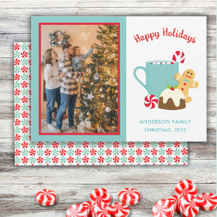 CHRISTMAS COOKIES AND COCOA HOLIDAY CARD