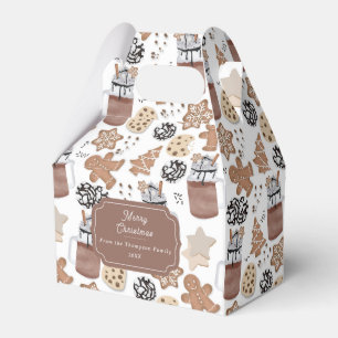 Christmas Cookies and Hot Cocoa Holiday Baking Favour Box