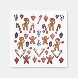 Christmas Cookies and Sweets Napkin