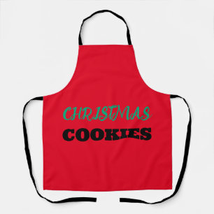 CHRISTMAS COOKIES APRON