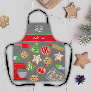 CHRISTMAS COOKIES APRON