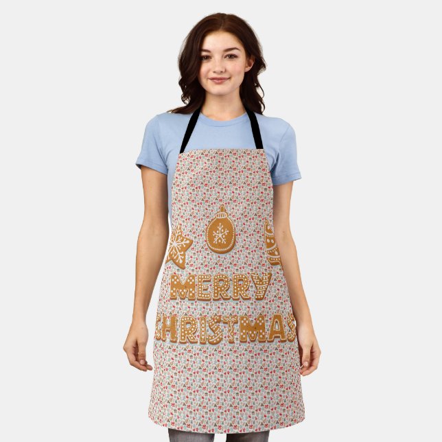 Christmas Cookies Apron (Worn)