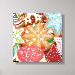 Christmas Cookies Canvas Print
