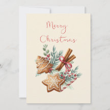Christmas Cookies Card