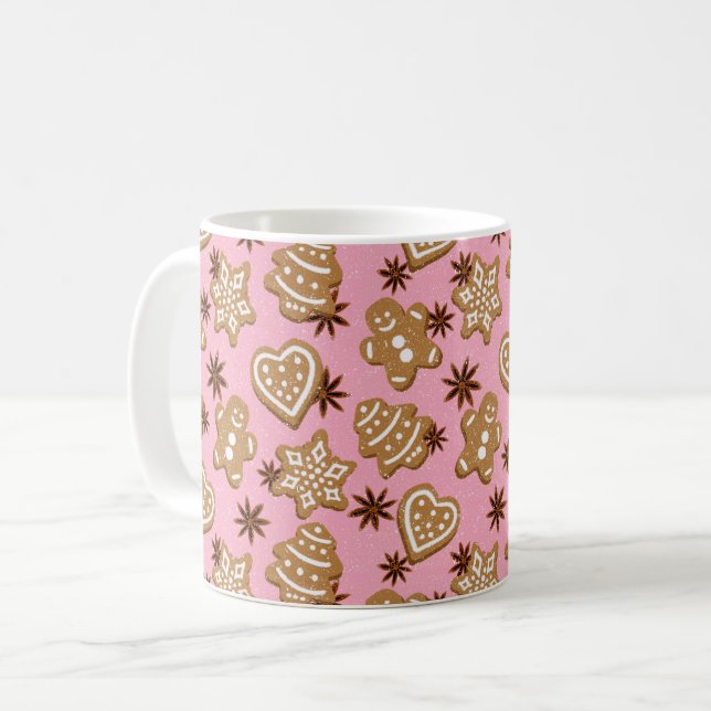 Christmas cookies coffee mug (Front Left)