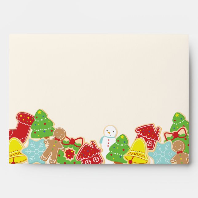 Christmas Cookies Envelopes (Front)