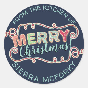 Christmas cookies from the kitchen of sticker