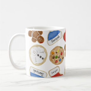 Christmas Cookies Gingerbread Lady Custom Coffee Mug
